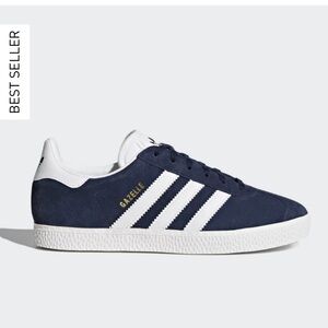 Adidas Gazelle Navy- YOUTH SIZED